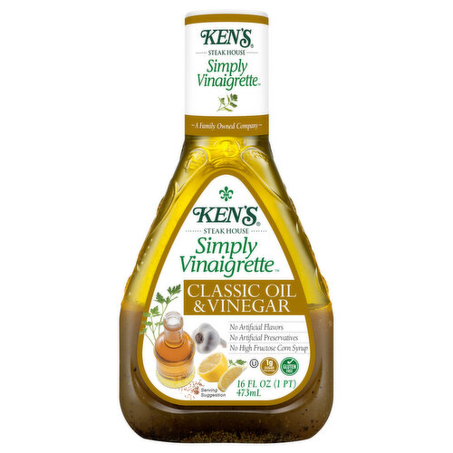 Ken's Steak House Dressing, Olive Oil & Vinegar