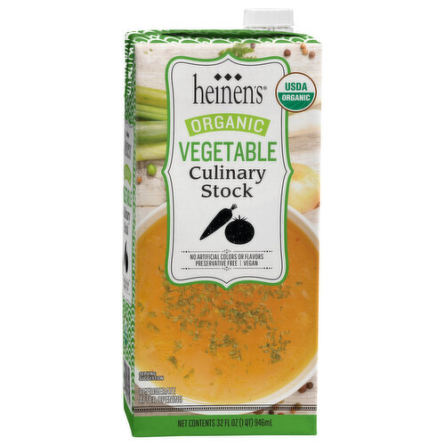 Heinen's Organic Vegetable Culinary Stock