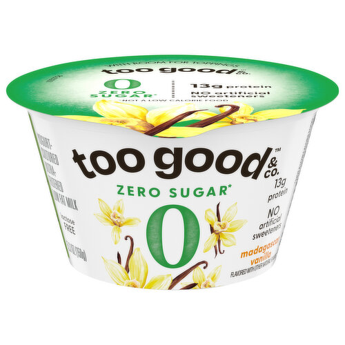 Too Good Greek Yogurt Zero Sugar Vanilla
