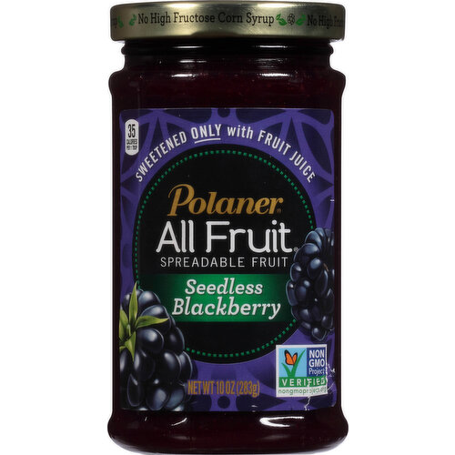 Polaner Seedless Blackberry Spreadable Fruit