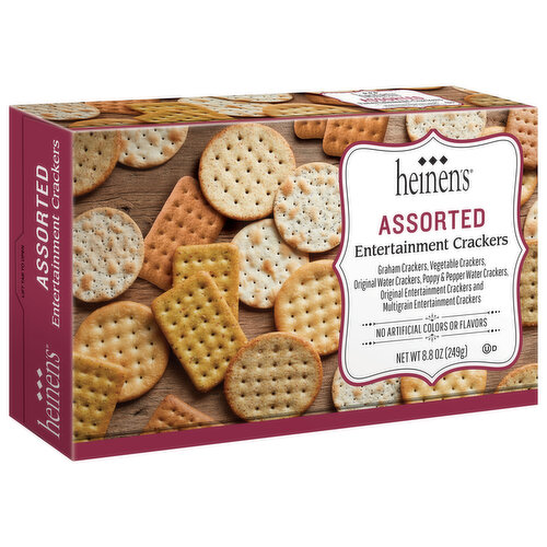Heinen's Assorted Entertainment Crackers