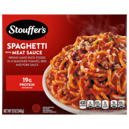 Stouffer's Spaghetti with Meat Sauce Frozen Meal