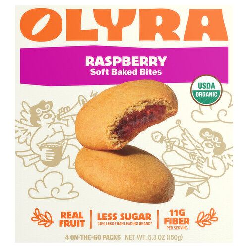 Olyra Breakfast Biscuits Raspberry