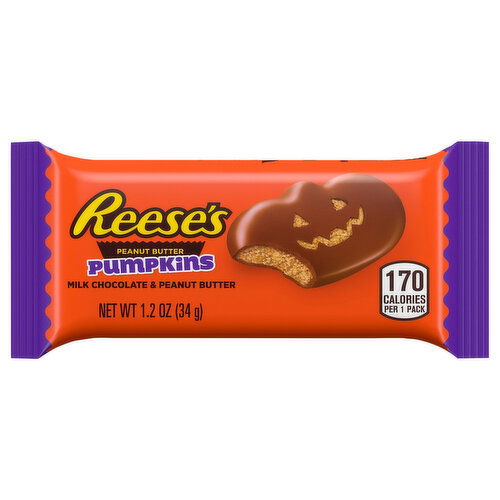 Reese's Milk Chocolate & Peanut Butter, Peanut Butter Pumpkins