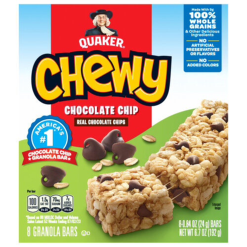 Quaker Chewy Chocolate Chip Granola Bars