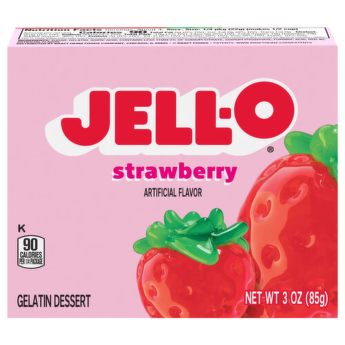 Jell-O Strawberry Gelatin Dessert Mix