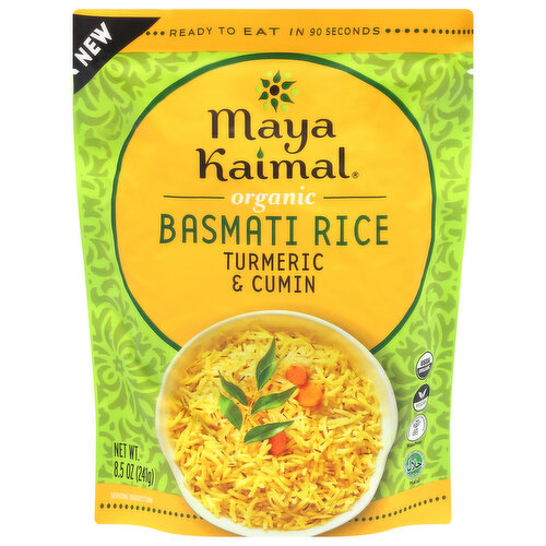Maya Kaimal Basmati Rice Turmeric & Cumin