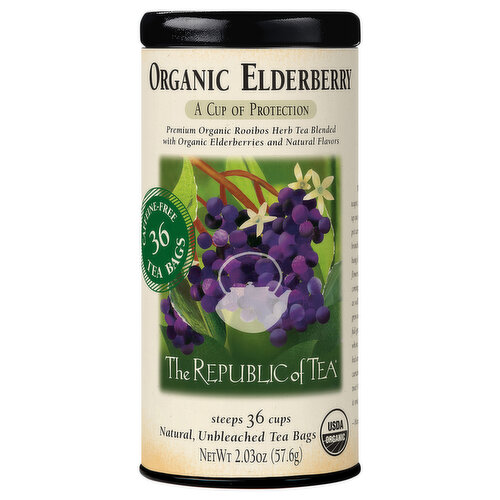 Republic Of Tea Organic Elderberry