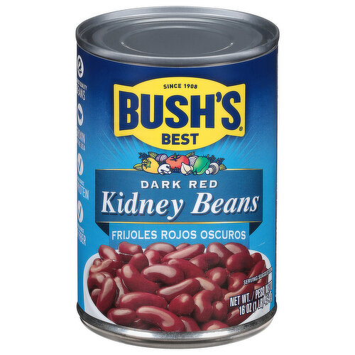 Bush's Best Dark Red Kidney Beans