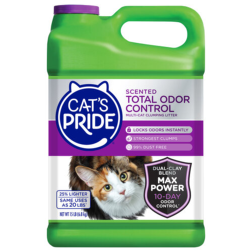 Cat's Pride Clumping Litter, Multi-Cat, Scented
