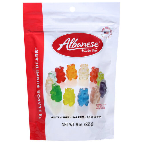 Albanese Gummi Bears, 12 Flavor