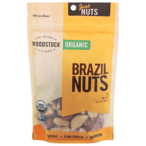 Woodstock Brazil Nuts, Organic