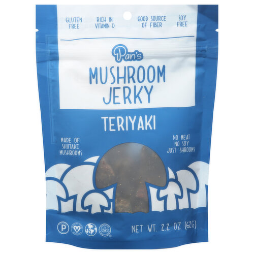 Pan's Teriyaki Mushroom Jerky