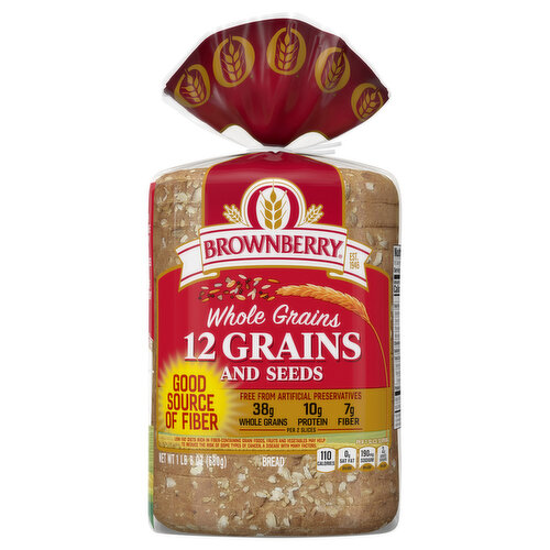Brownberry Whole Grains 12 Grain Bread