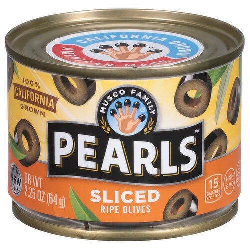 Pearls Sliced California Ripe Olives