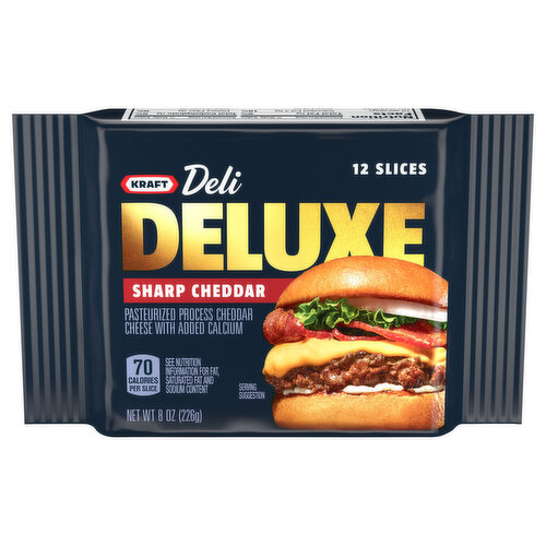 Kraft Sharp Cheddar Cheese Slices