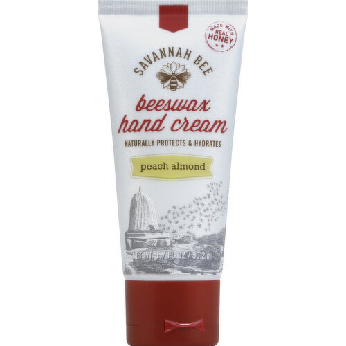 Savannah Bee Hand Cream Honey Almond