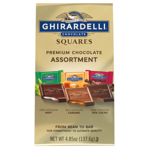 Ghirardelli Chocolate Assortment, Premium, Squares