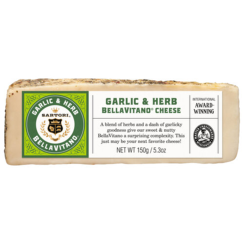 Sartori Bellavitano Garlic Herb