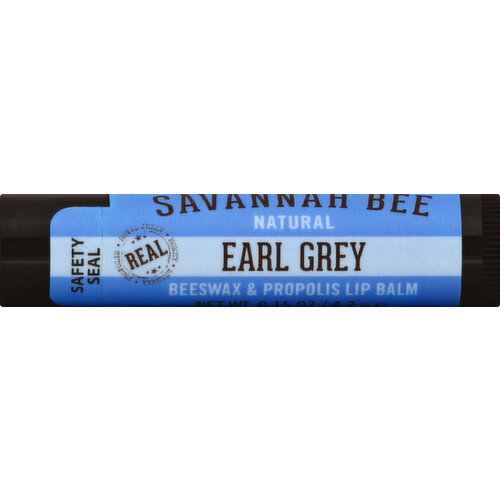 Savannah Bee Lip Balm Earl Grey