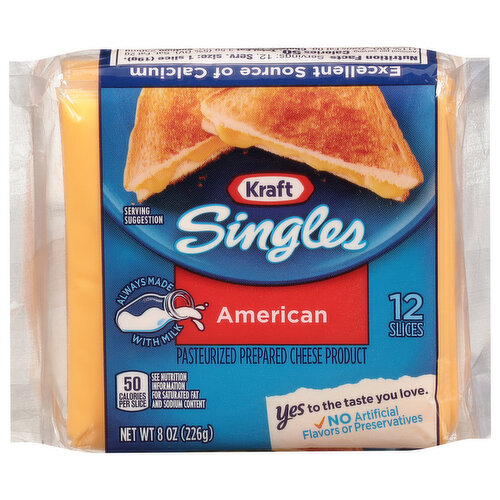 Kraft American Cheese Slices