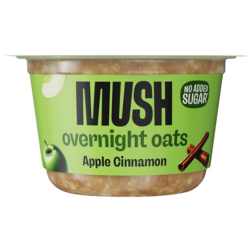 Mush Overnight Oats, Apple Cinnamon