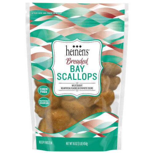 Heinen's 26-30 Count Breaded Bay Scallops