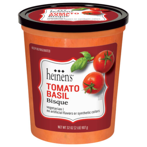 Heinen's Tomato Basil Bisque Soup