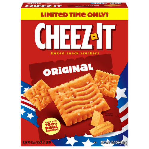 Cheez-It Summer Flag Shape