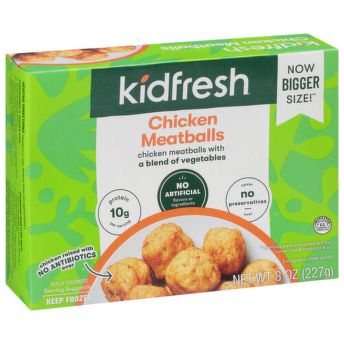 Kidfresh Chicken Meatballs