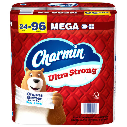 Charmin Ultra Strong Mega Bath Tissue Roll