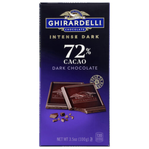Ghirardelli Intense Dark Chocolate Bar - 72% Cacao