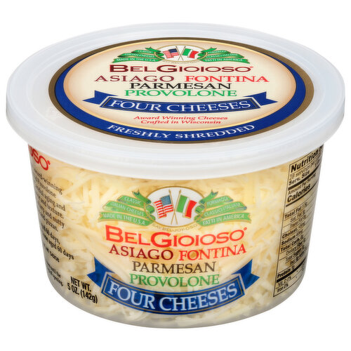 BelGioioso Shredded Four Cheese Blend