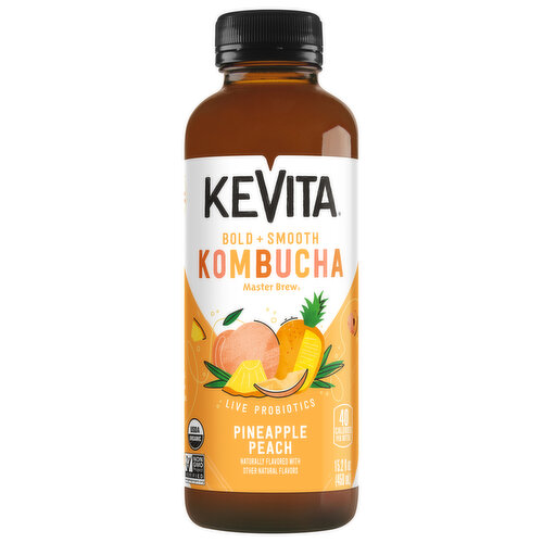 Kevita Kombucha Pineapple Peach