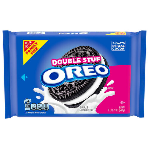 Double Stuffed Family Size Oreo Cookies