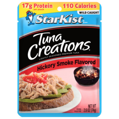 StarKist Tuna, Premium, Hickory Smoked, Lightly Seasoned