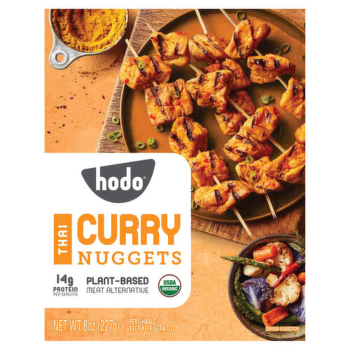 Hodo Thai Curry Nuggets, Plant-Based