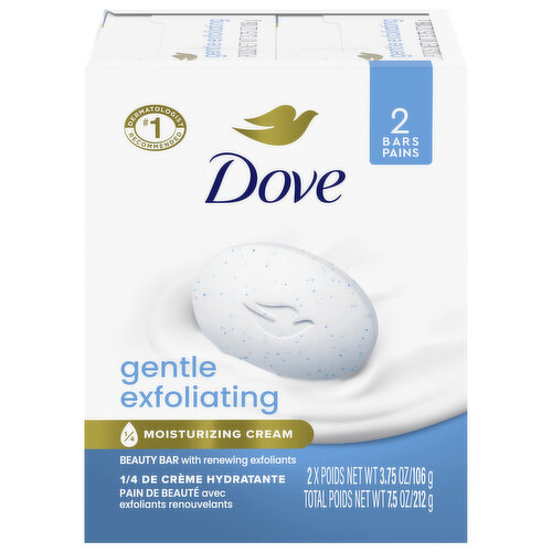 Dove Beauty Bar Gentle Exfoliating With Mild Cleanser