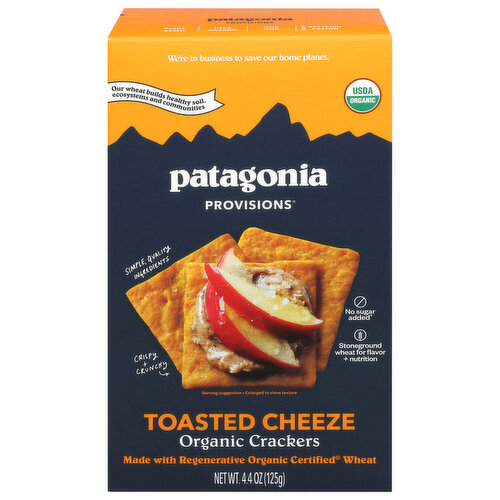 Patagonia Provisions Crackers Toasted Cheeze