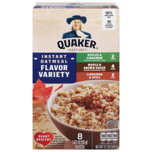 Quaker Variety Pack Instant Oatmeal