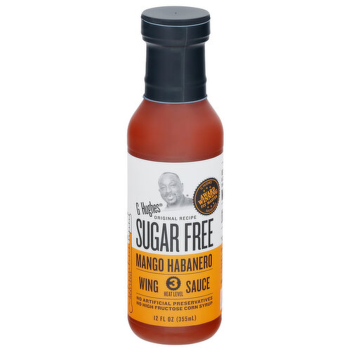 G Hughes Sugar Free Mango Habanero Wing Sauce