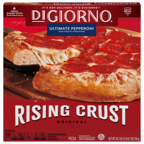 Digiorno Rising Crust Pizza Ultimate Pepperoni