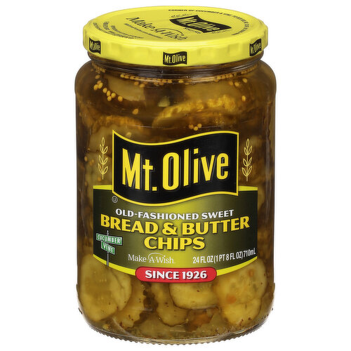 Mt. Olive Old-Fashioned Sweet Bread & Butter Chips