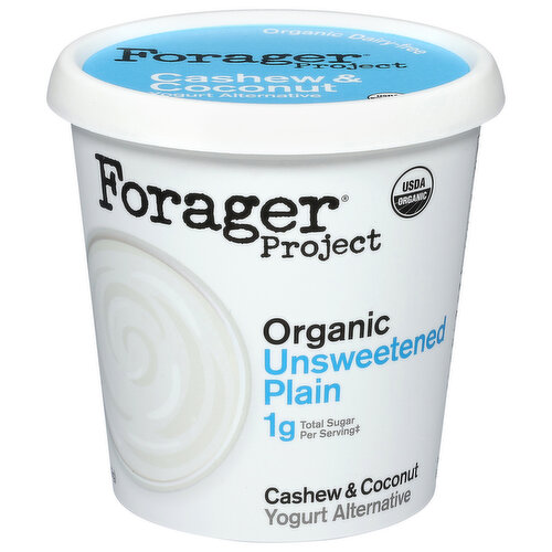 Forager Project Organic Dairy-Free Unsweetened Plain Cashewmilk Yogurt