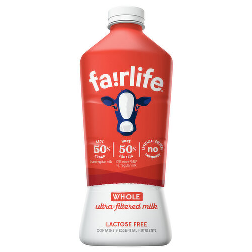 fairlife Whole Ultrafiltered Milk, Lactose Free