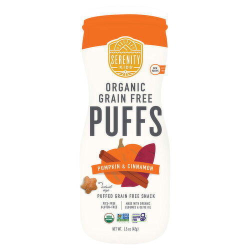 Serenity Kids Puffs Pumpkin Cinnamon
