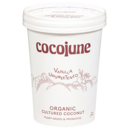 Cocojune Unsweetened Vanilla Coconut Yogurt