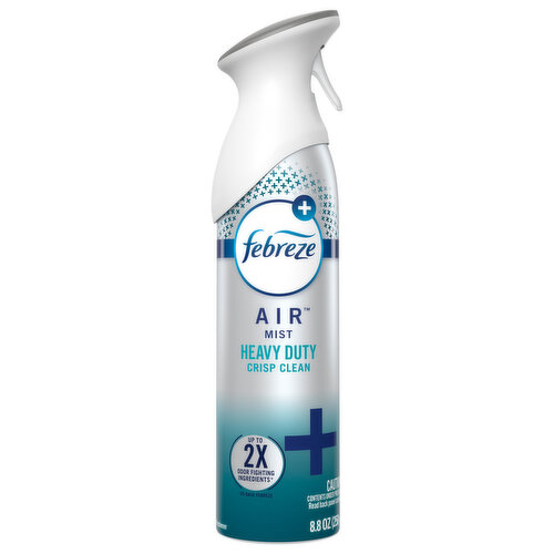 Febreze Odor-Eliminating Freshener, Heavy Duty Crisp Clean