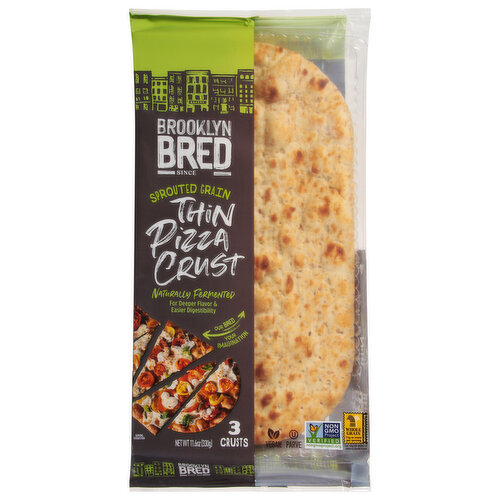 Brooklyn Bred Sprouted Grain Pizza Crust