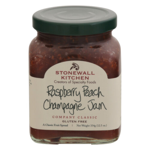 Stonewall Kitchen Jam, Raspberry Peach Champagne